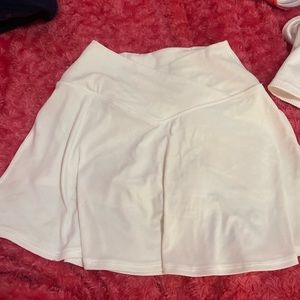 Aerie crossover tennis skirt